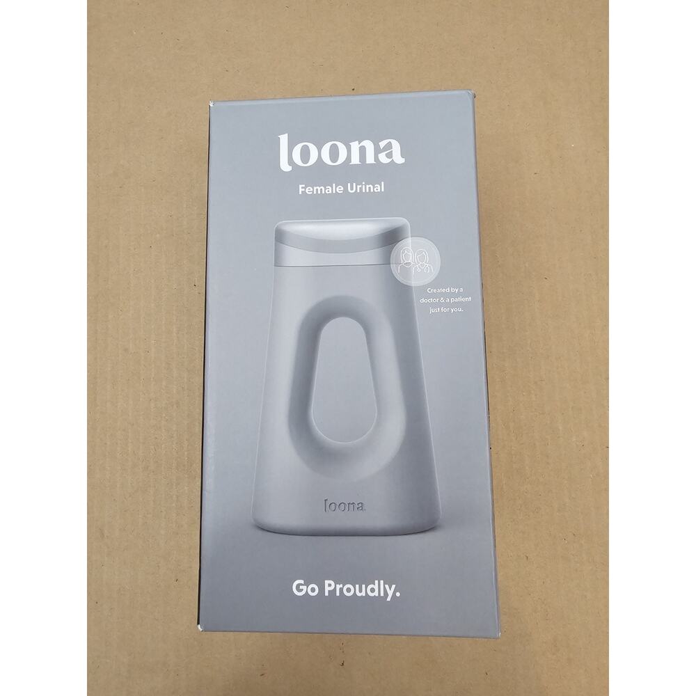 Boom Home Medical Female Urinal 30 oz. Moon Gray New Sealed